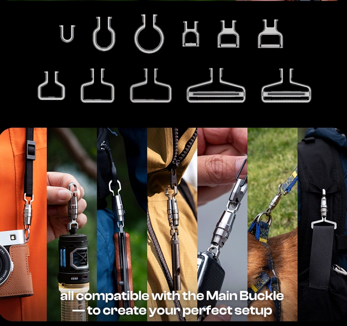 Titaner EDC Connector: Hang Everything with Ease
