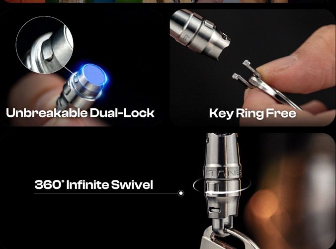 Titaner EDC Connector: Hang Everything with Ease