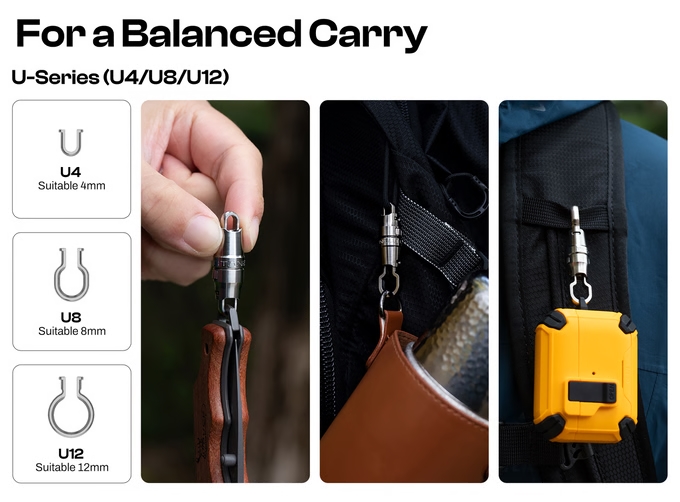 Titaner EDC Connector: Hang Everything with Ease